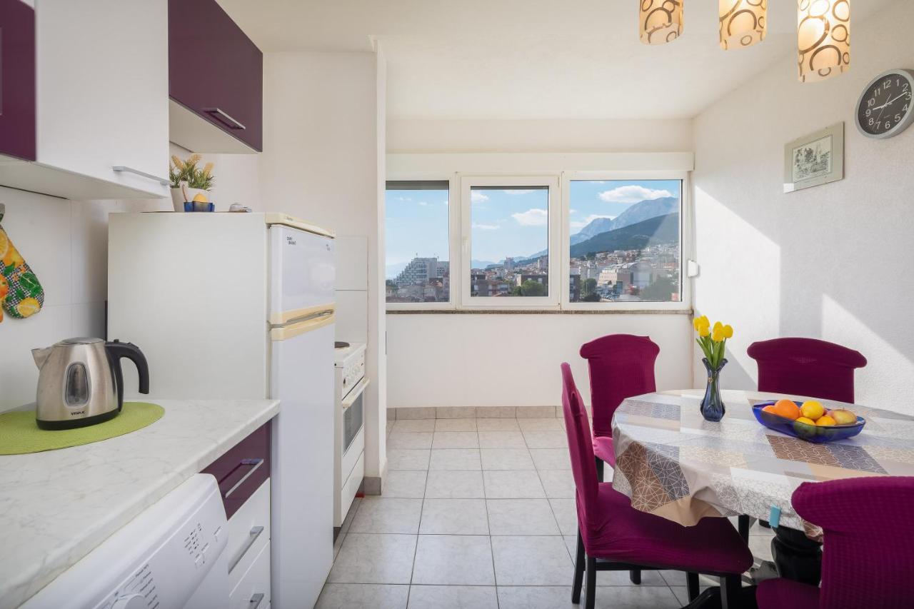 Edita - Apartment In Town Centre Makarska Kültér fotó